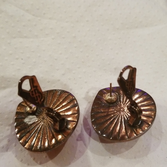 Vintage Yves Saint Laurent Earrings - Picture 6 of 6